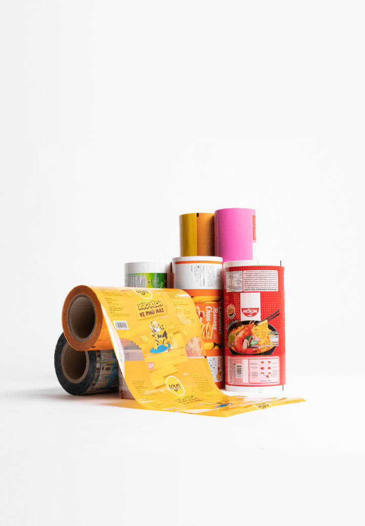 Flexible packaging roll form